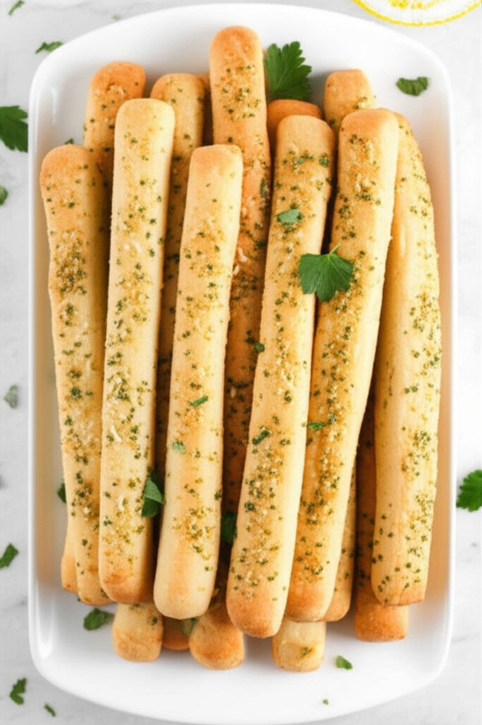 Parmesan-Herb Breadsticks