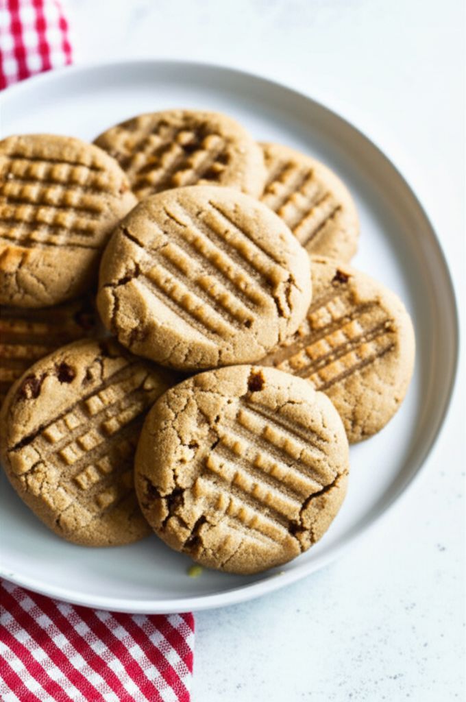 Peanut Butter and Amaranth Cookies