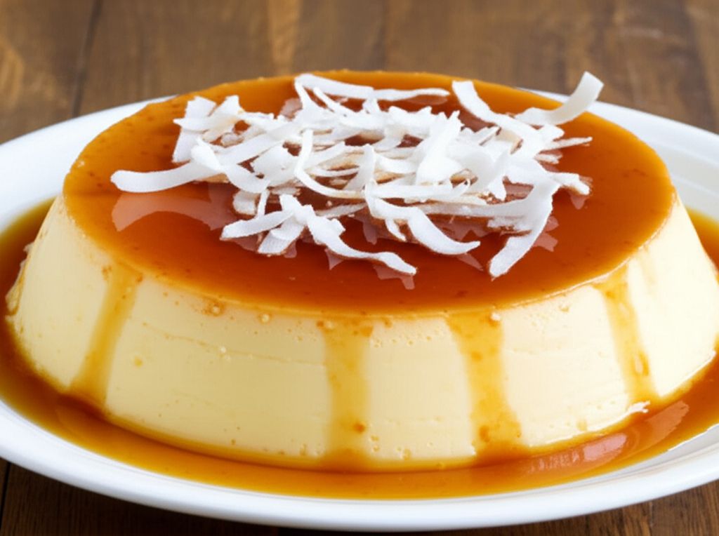 Pina Colada Flan