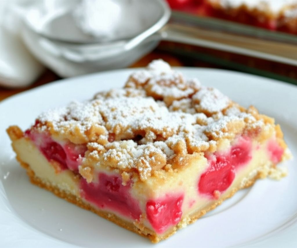 Radio Days Cherry Custard Kuchen