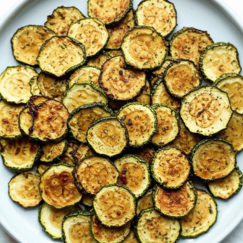 Ranch Zucchini Chips