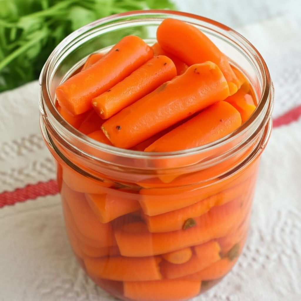Refrigerator Pickled Carrots