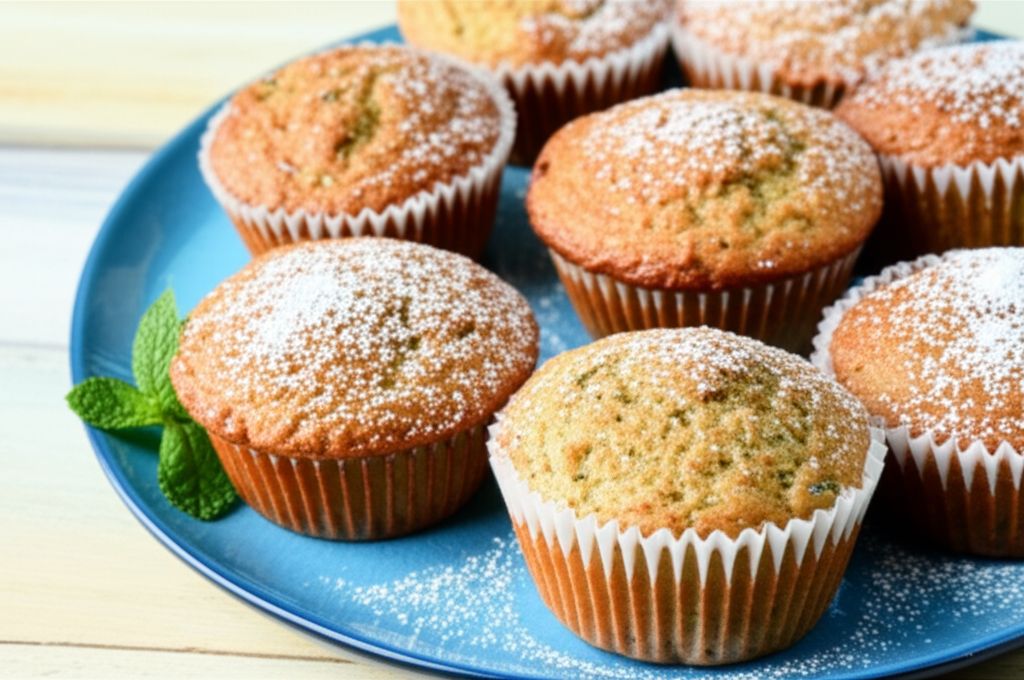 Rice Zucchini Muffins
