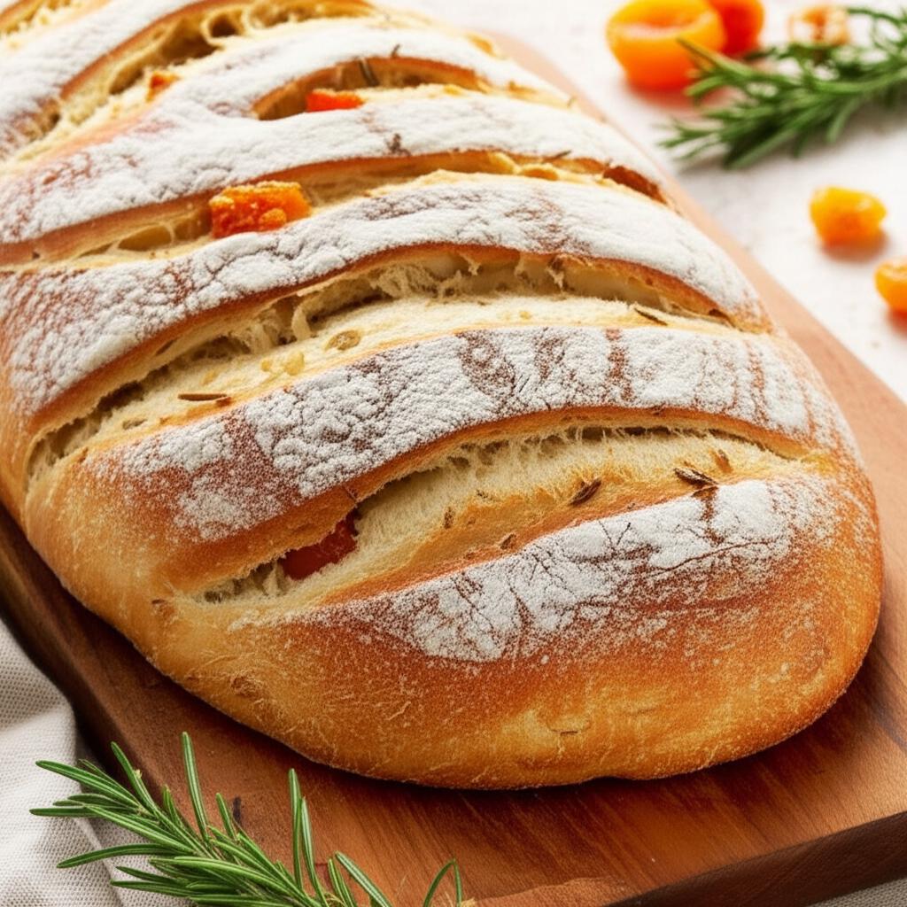 Rosemary and Apricot French Loaf