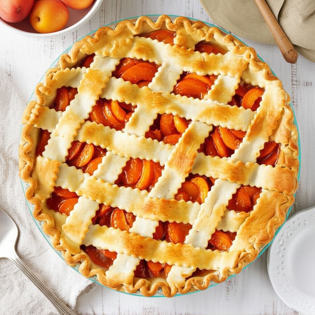 Rustic Apricot Pie