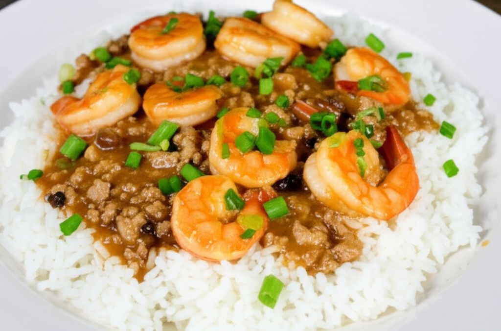 Shrimp in Lobster Sauce