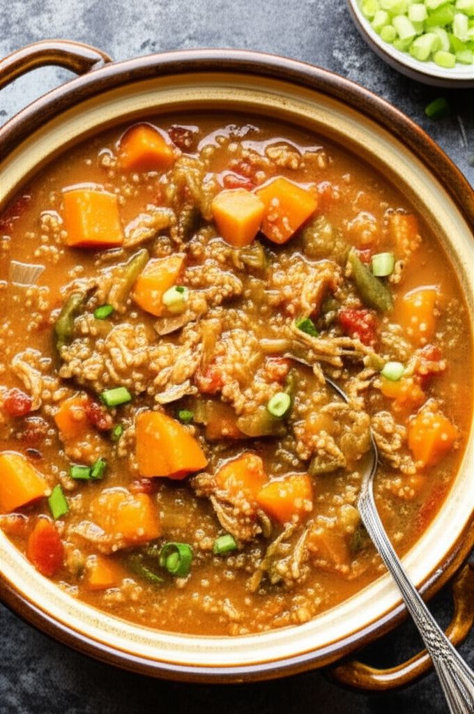 Slow Cooked Chicken Stew
