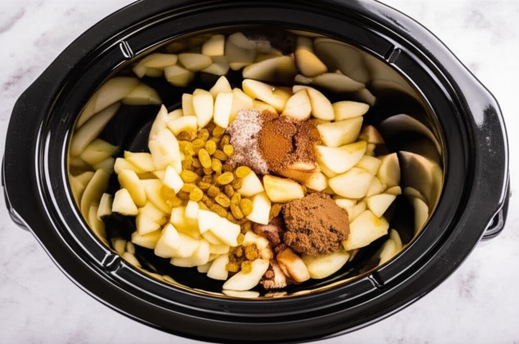 Slow Cooker Baked Apples