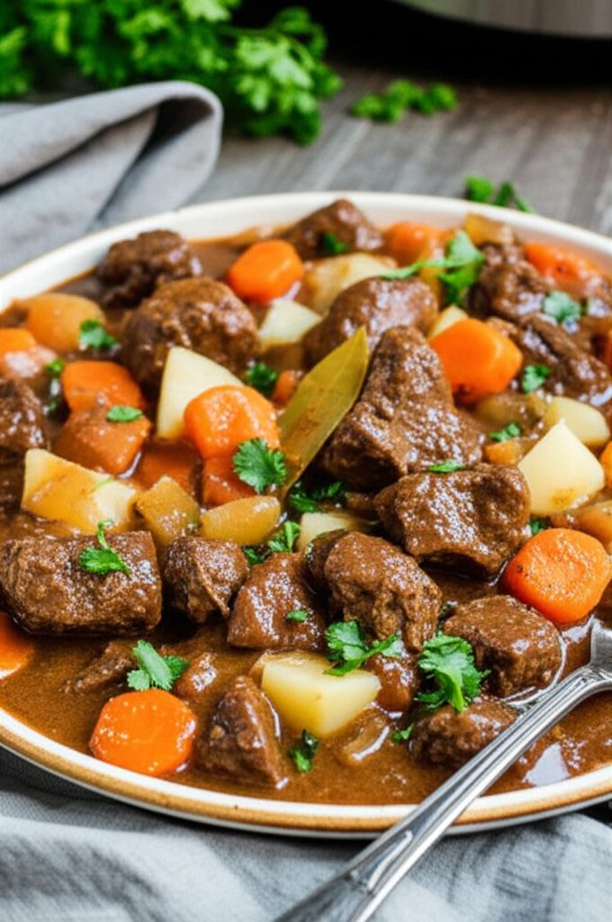 Slow Cooker Beef Stew Al la Catherine