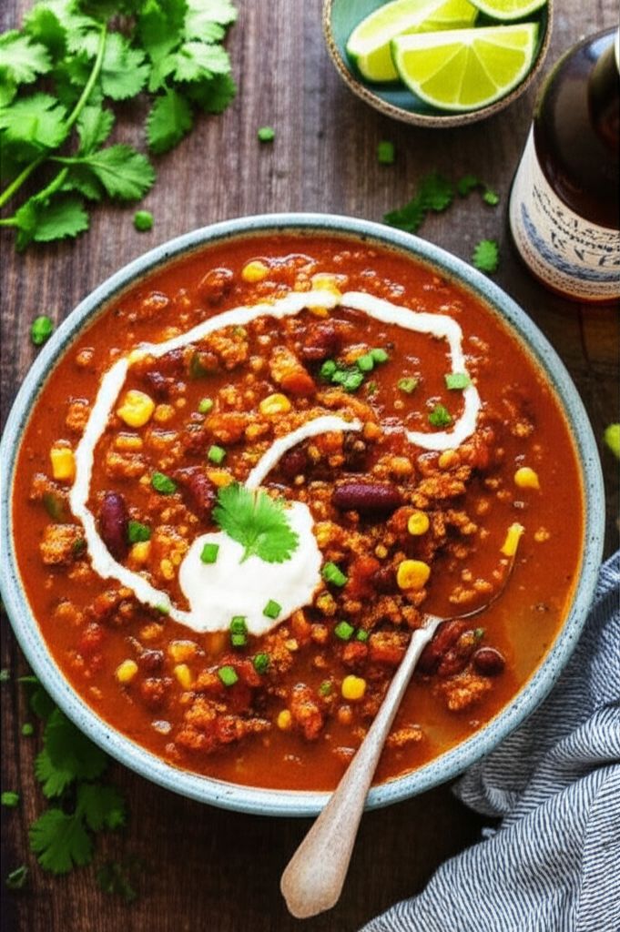 Smokin' Scovilles Turkey Chili