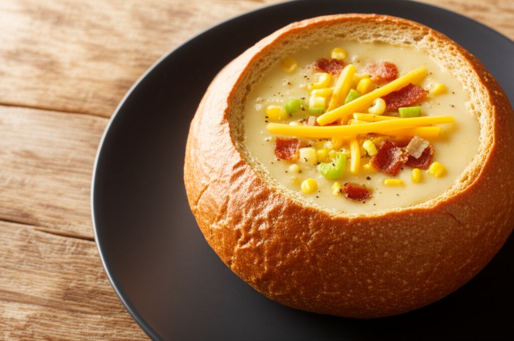 Southwest Style Creamy Corn Chowder