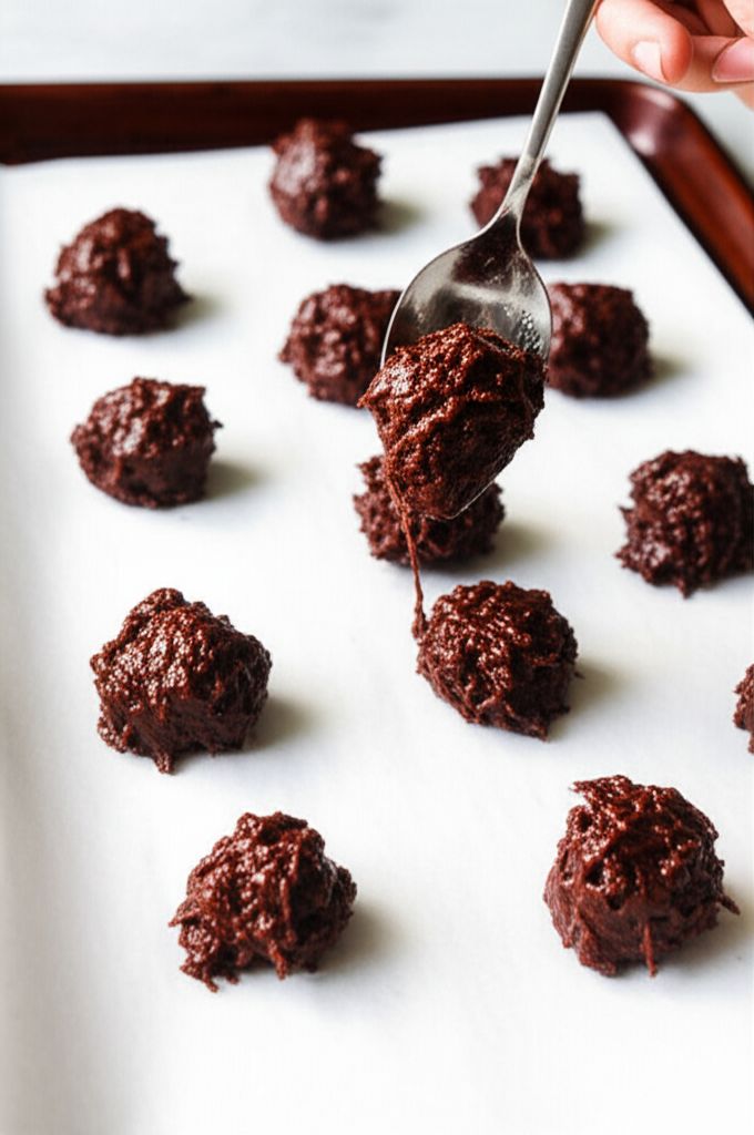Stovetop Chocolate Coconut Macaroons