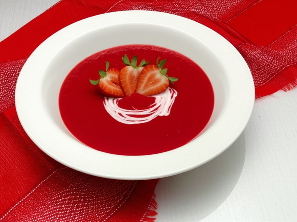 Strawberry Soup a la Kiev