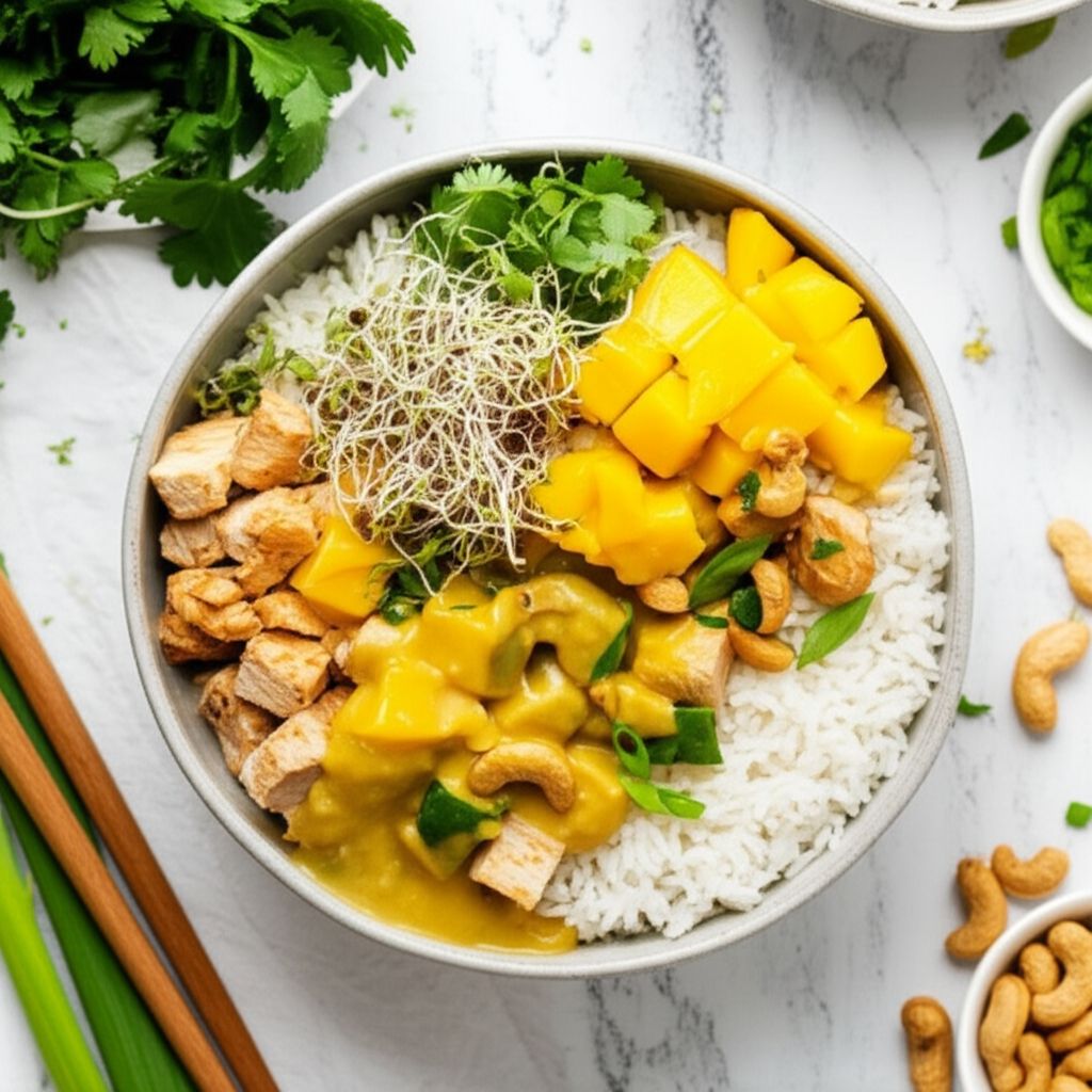 Sweet Thai-Style Chicken Bowl