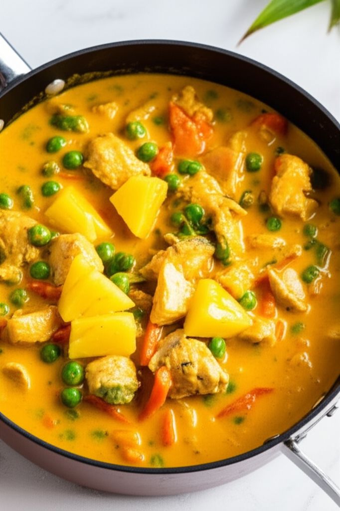 Thai Chicken Curry with Pineapple