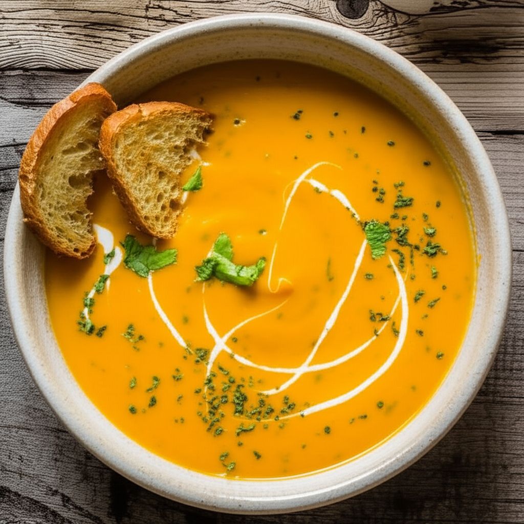 The Best Vegan Carrot Soup Ever
