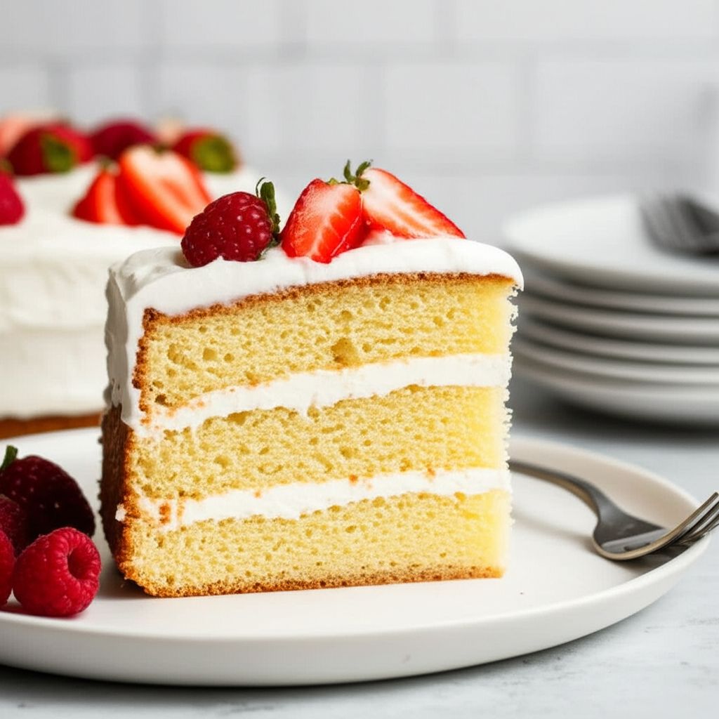 Yellow Clooney Cake