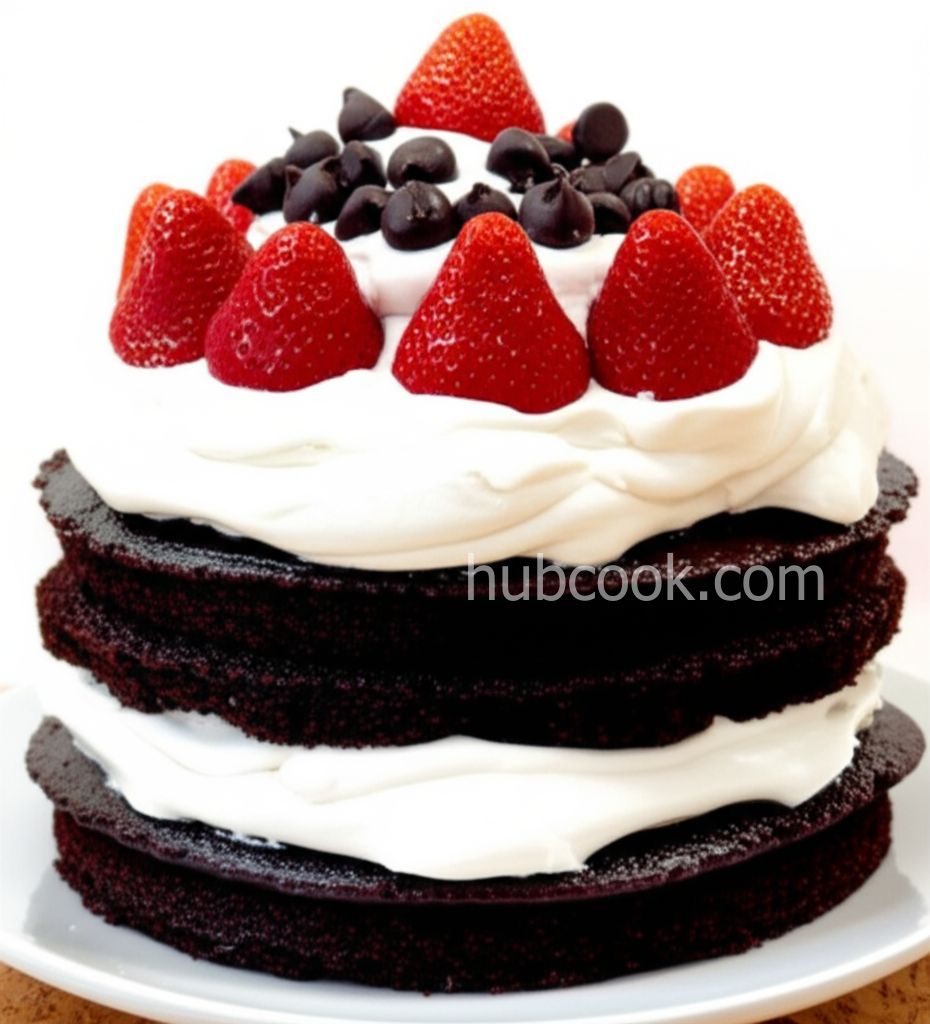 "Pretty Much a Piece of Heaven" Black Forest Cake