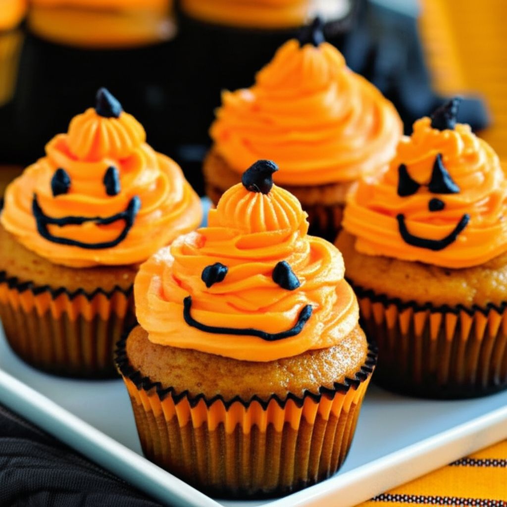 Ann's Chocolate Chip Carrot Cake Pumpkins
