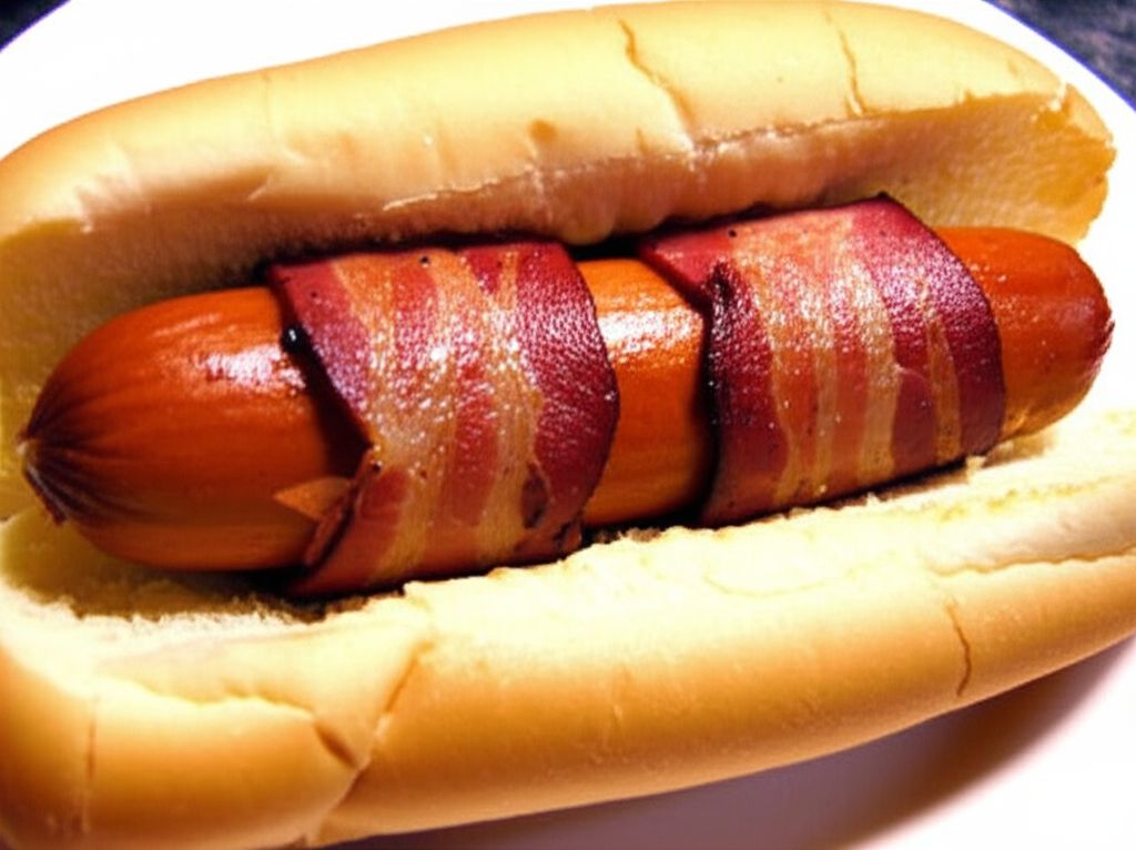 Bacon-Wrapped Double Dogs