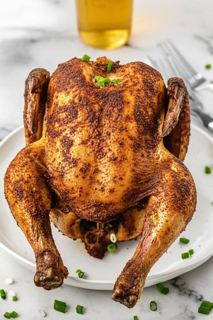 Baked Beer Can Chicken