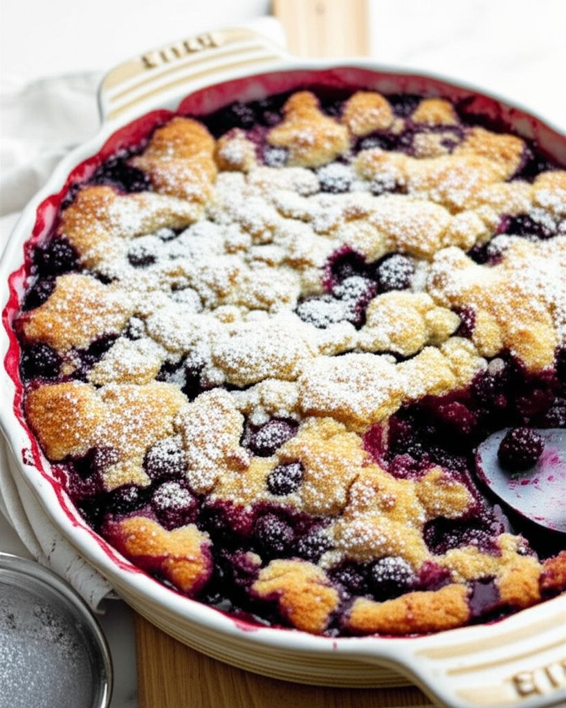 Baking Mix Blackberry Cobbler