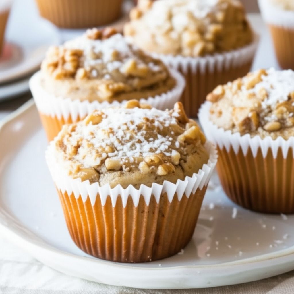 Banana Muffins with a Crunch