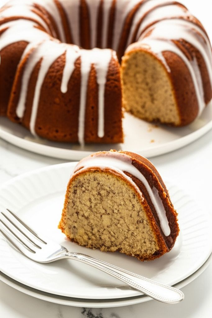 Banana-Almond Streusel Bundt® Cake