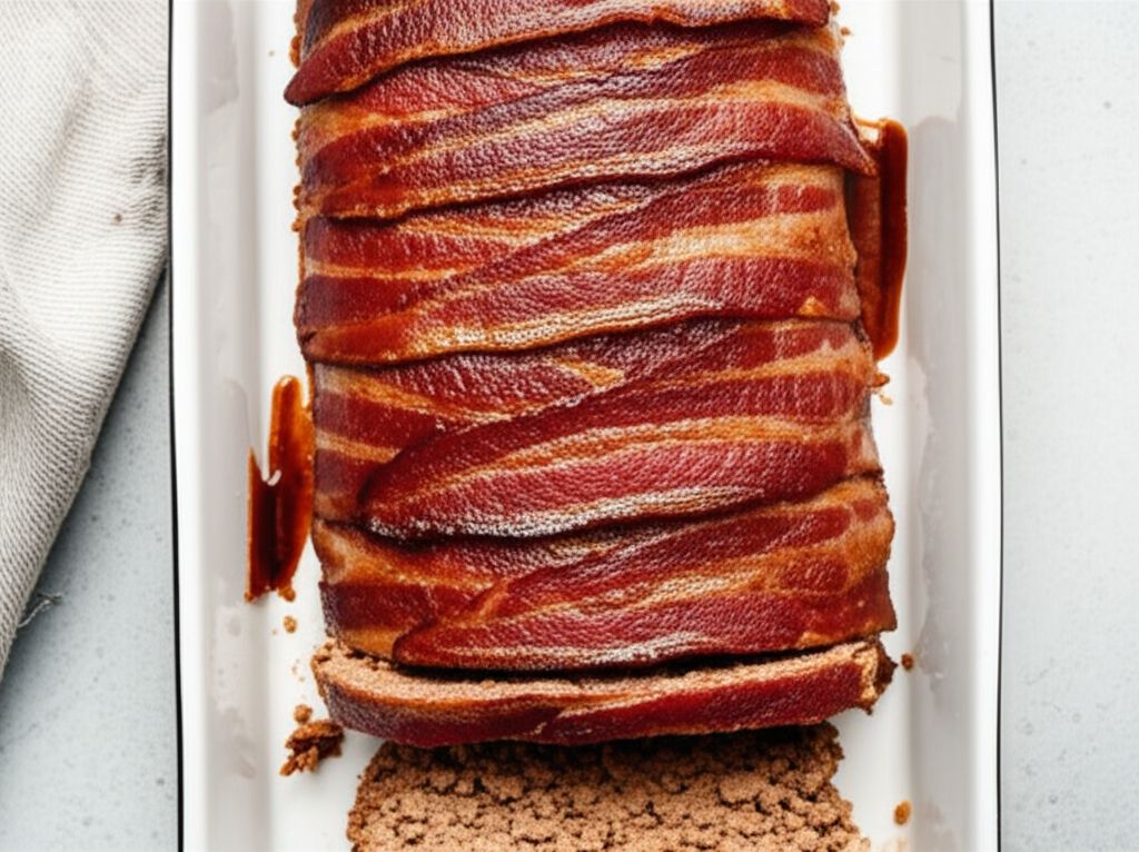 BBQ Bacon-Wrapped Meatloaf