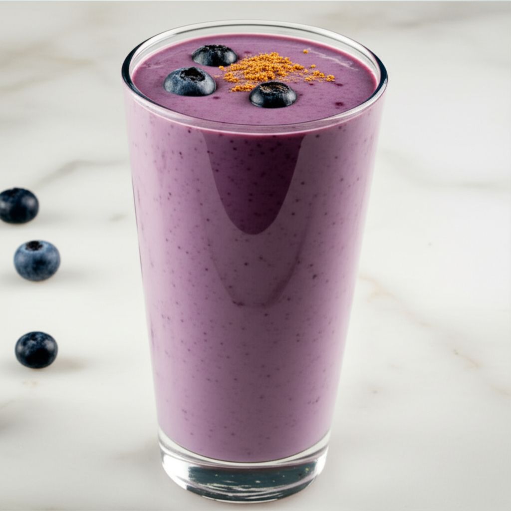 Blueberry and Spice Smoothie