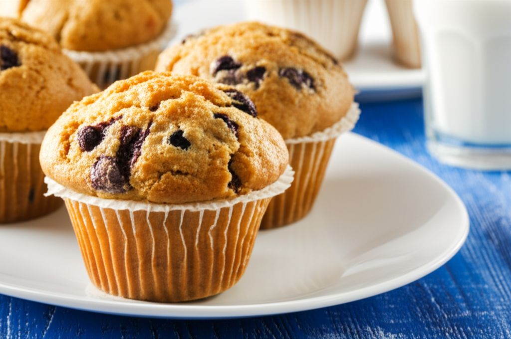 Blueberry Orange Bran Muffin