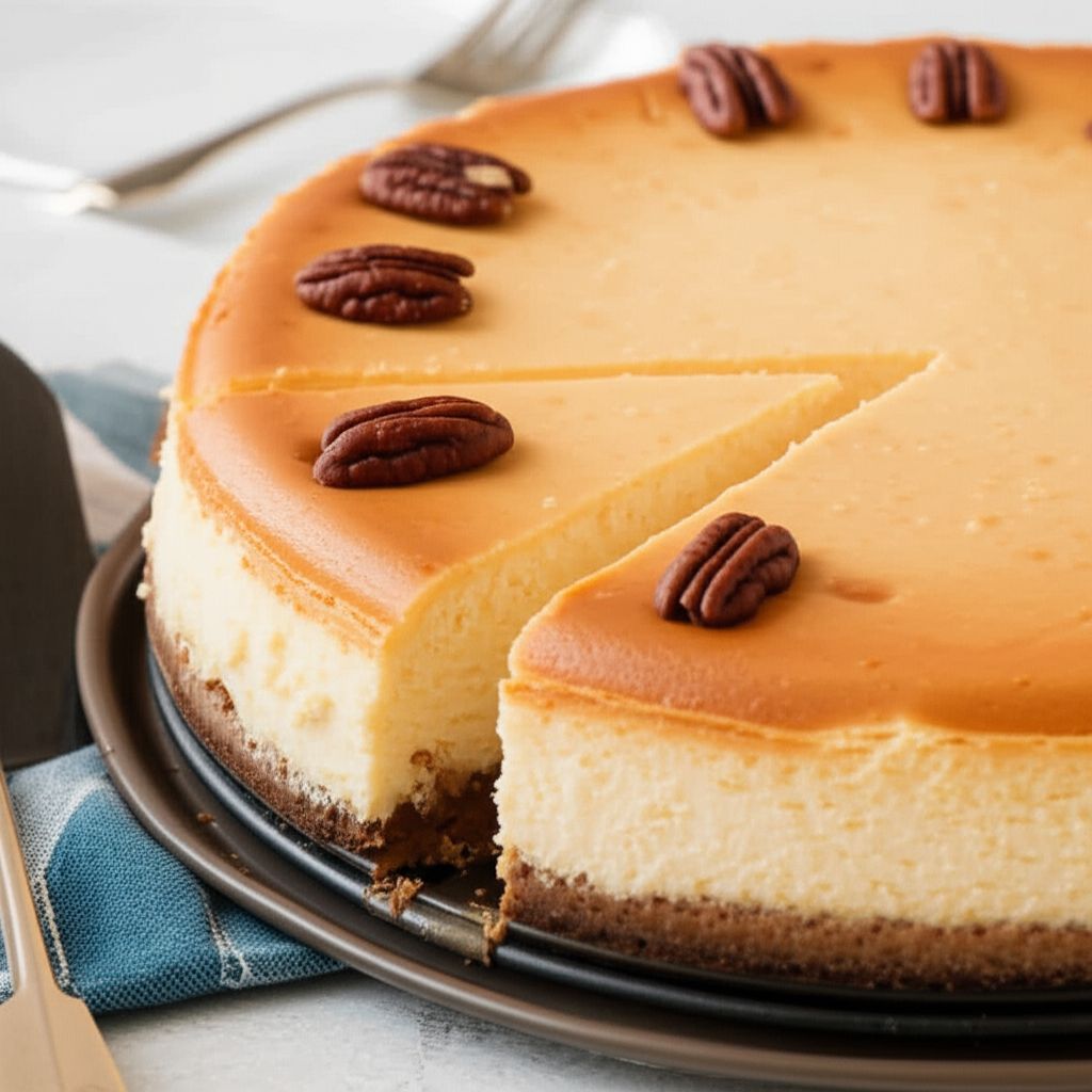 Butter Pecan Cheesecake