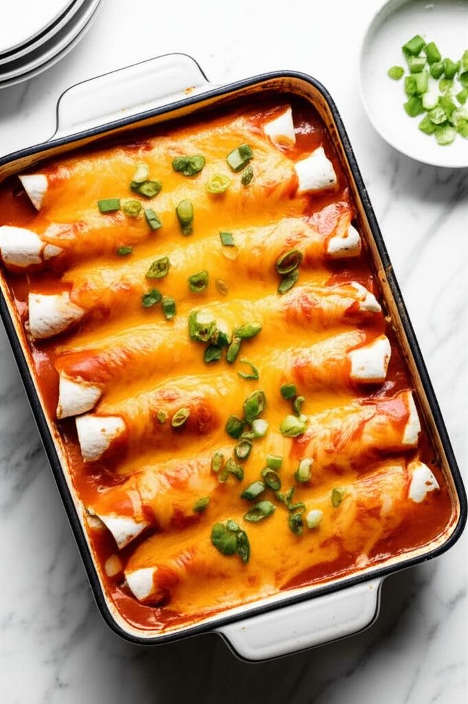 Campbell's Easy Chicken and Cheese Enchiladas