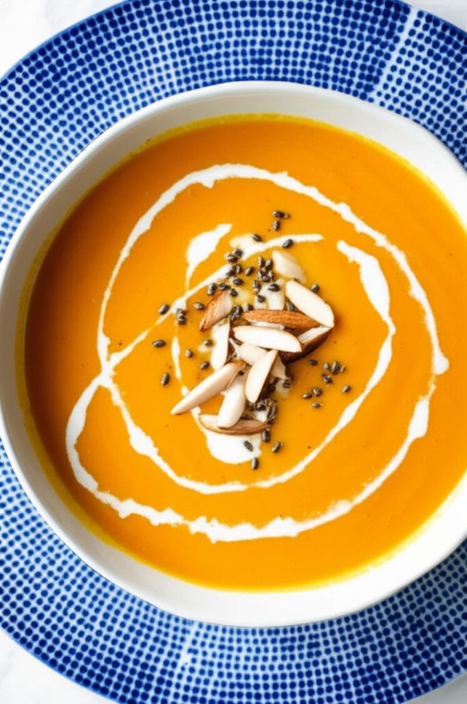 Caribbean Carrot-Ginger Soup