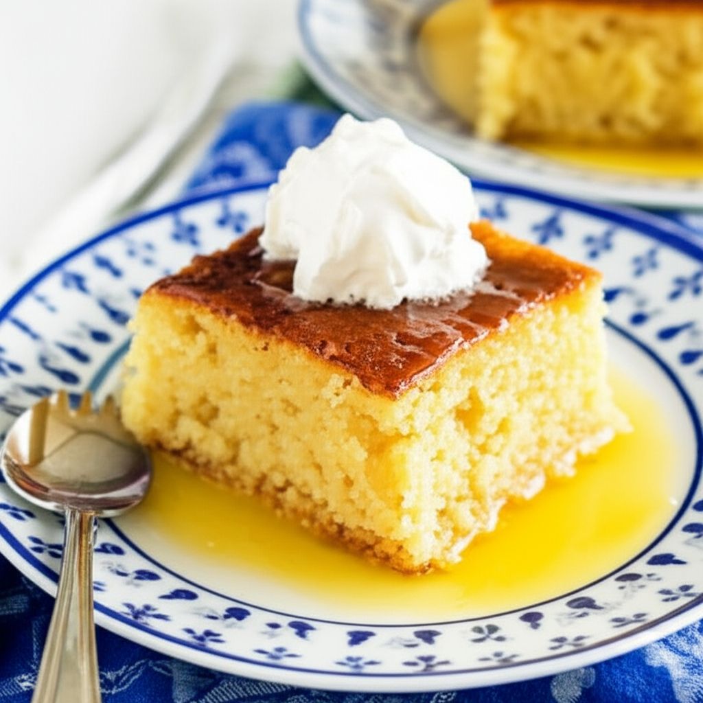 Cayman Custard-Topped Cornbread