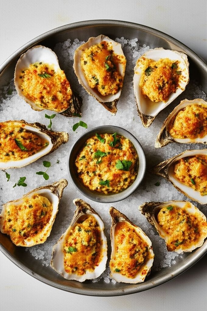 Char-grilled Oysters