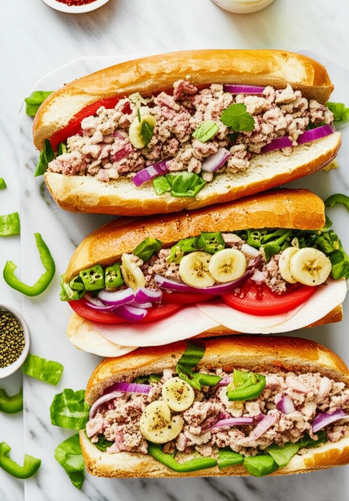 Chopped Italian-Style Sandwiches