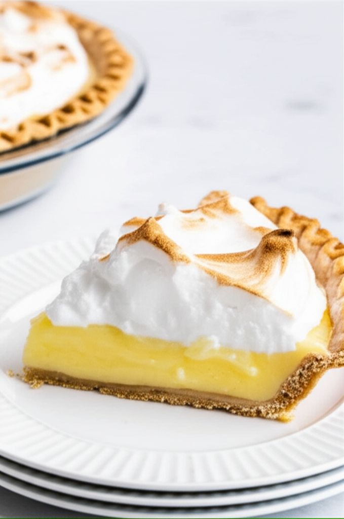 Coconut and Lemon Cream Pie