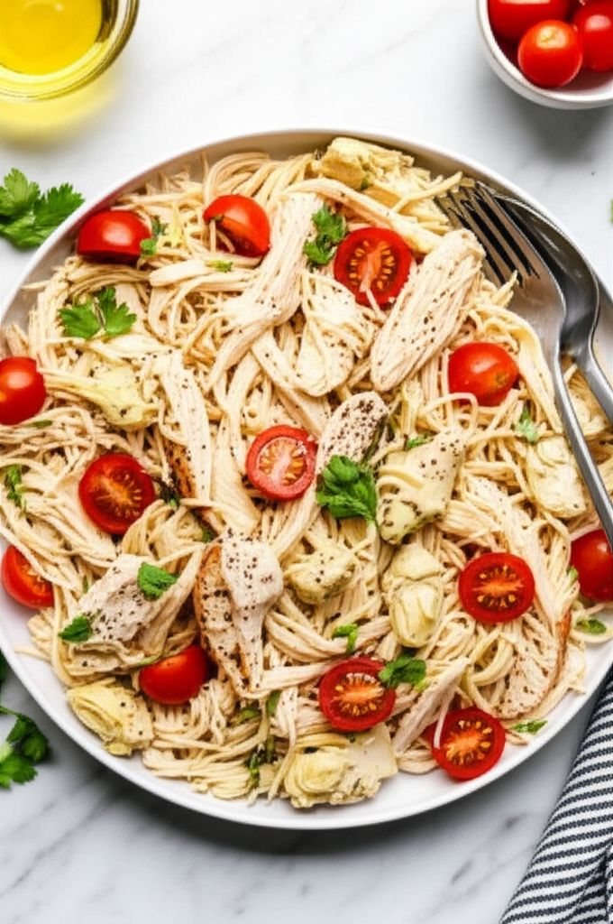 Cold Chicken Pasta Salad