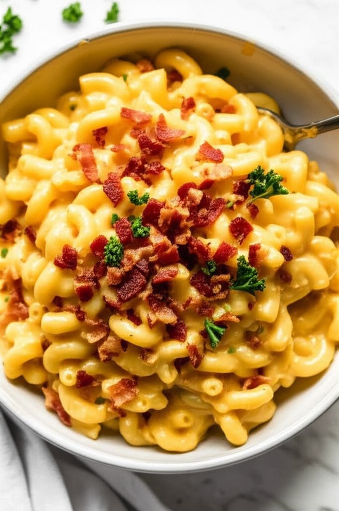 Creamy Instant Pot® Bacon Macaroni and Cheese