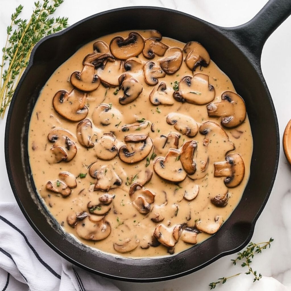 Creamy Mushroom Sauce