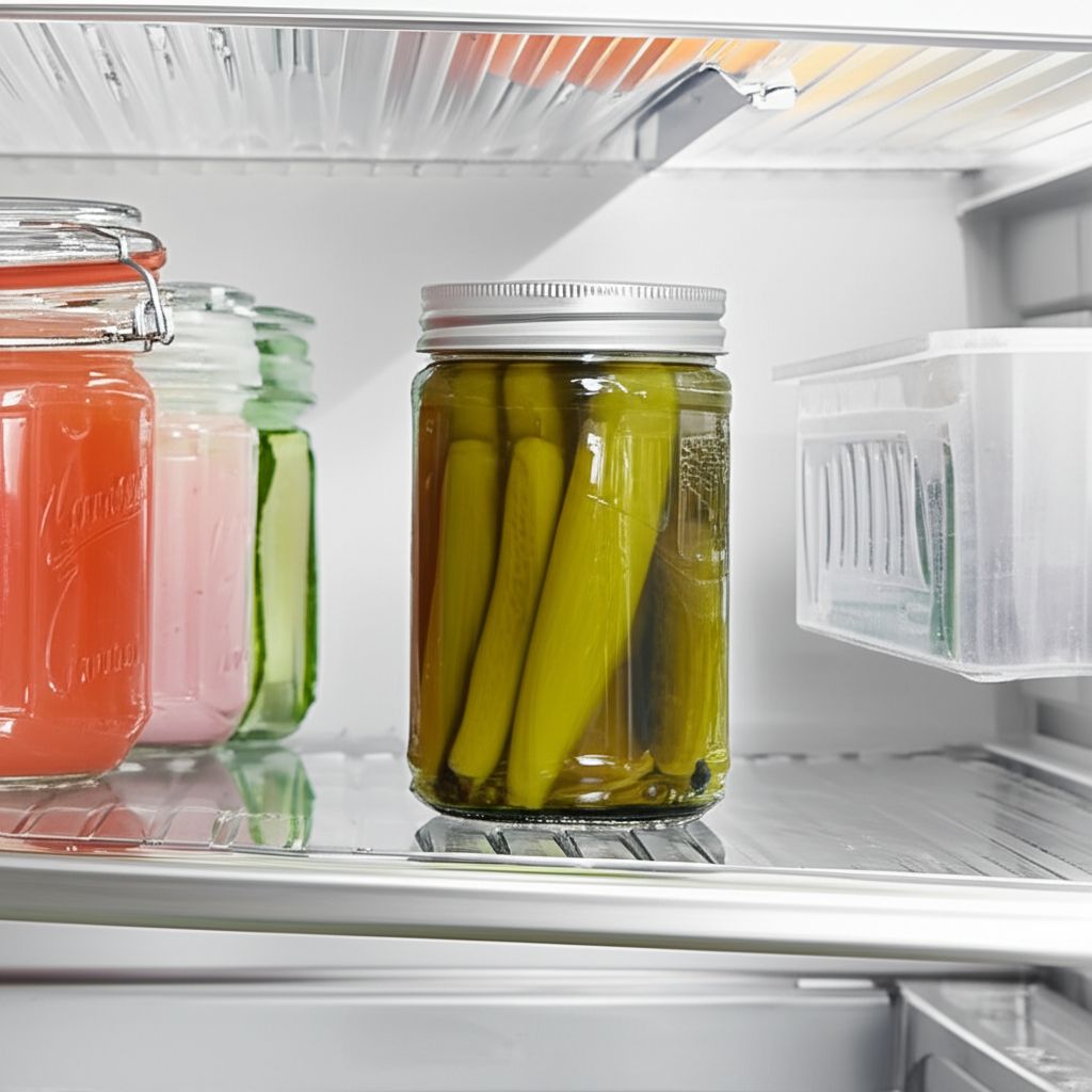 Crunchy Quick Refrigerator Dill Pickles