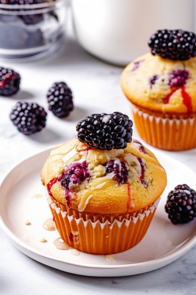 Delicious Blackberry Muffins