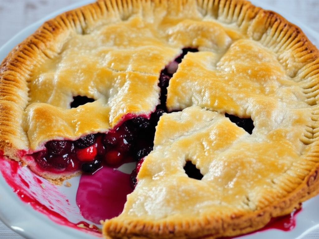 Easy Berry Pie with Frozen Berries