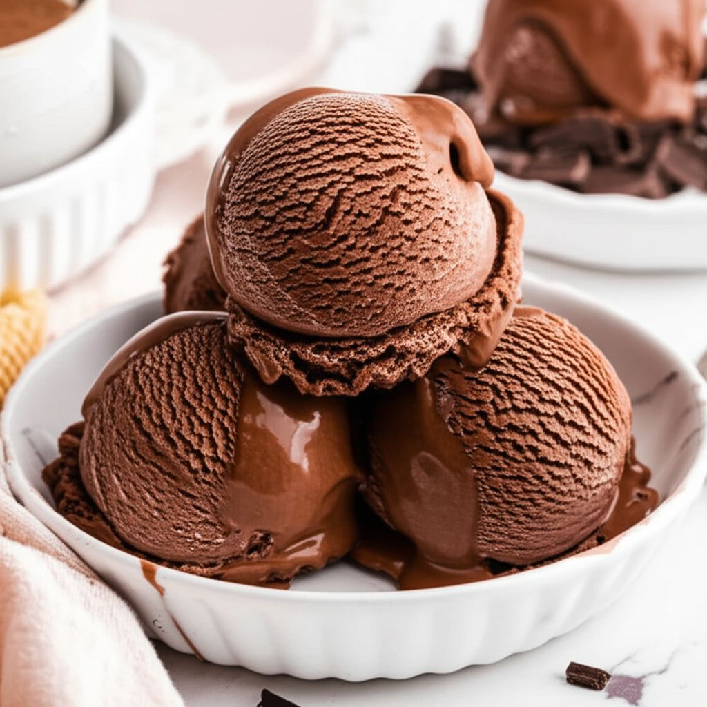 Eggless Chocolate Gelato