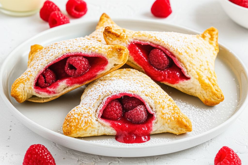 Fresh Raspberry Turnovers