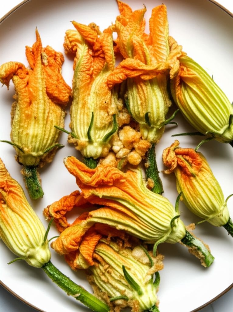 Fried Zucchini Flowers