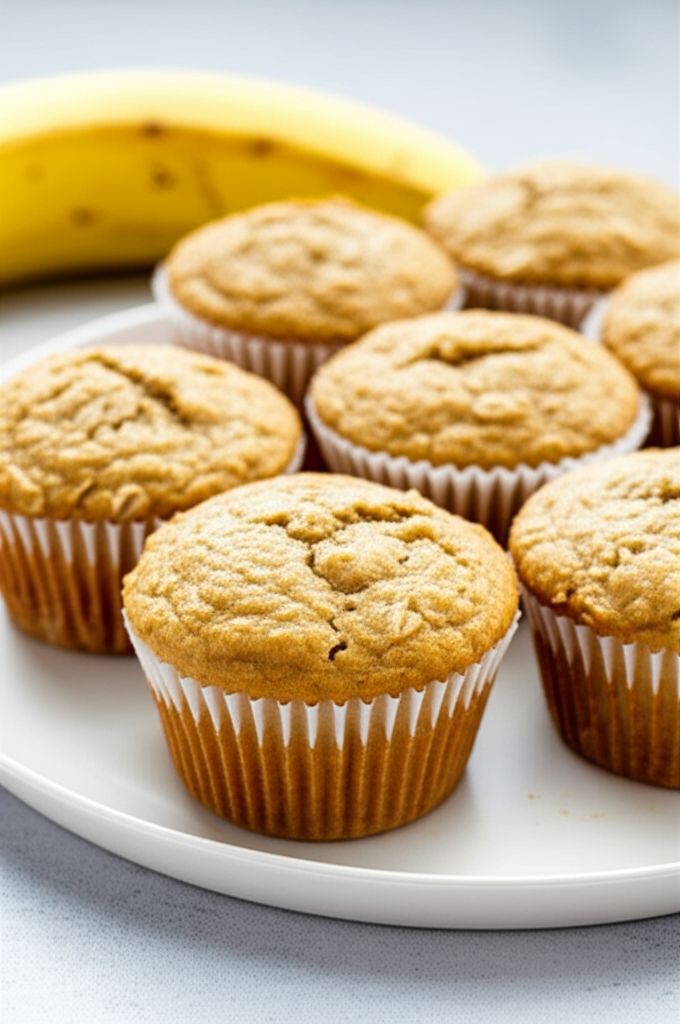 Gluten-Free Banana Oatmeal Muffins