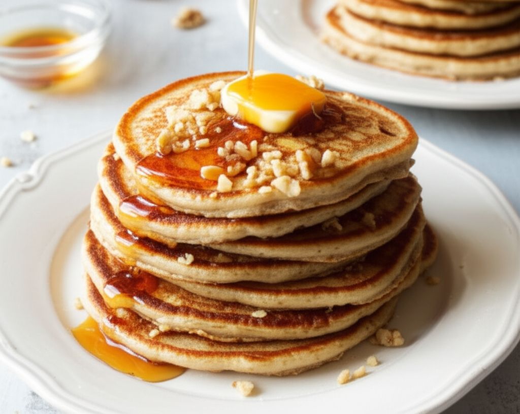 Grain and Nut Whole Wheat Pancakes
