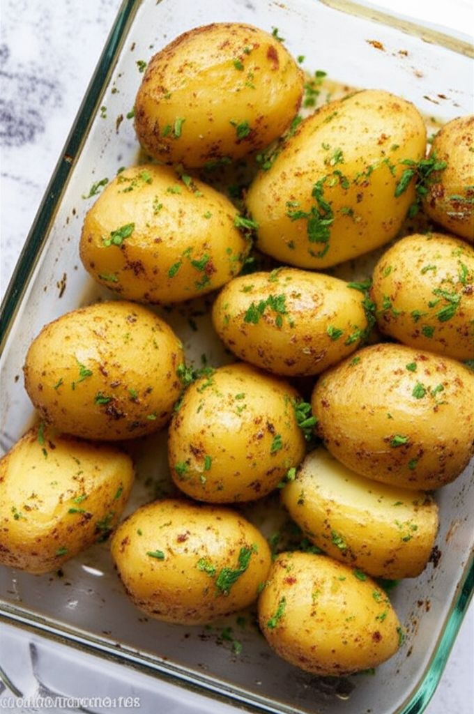 Greek Lemon Potatoes